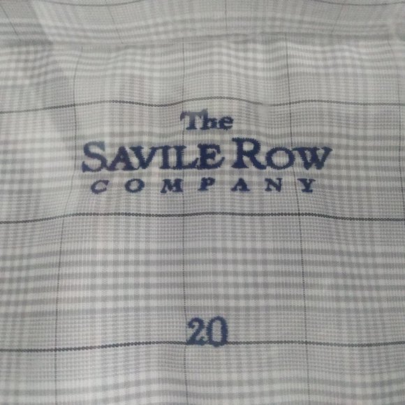 * NEW * Pair of Savile Row dress shirts (20" 34/35) - Picture 2 of 3